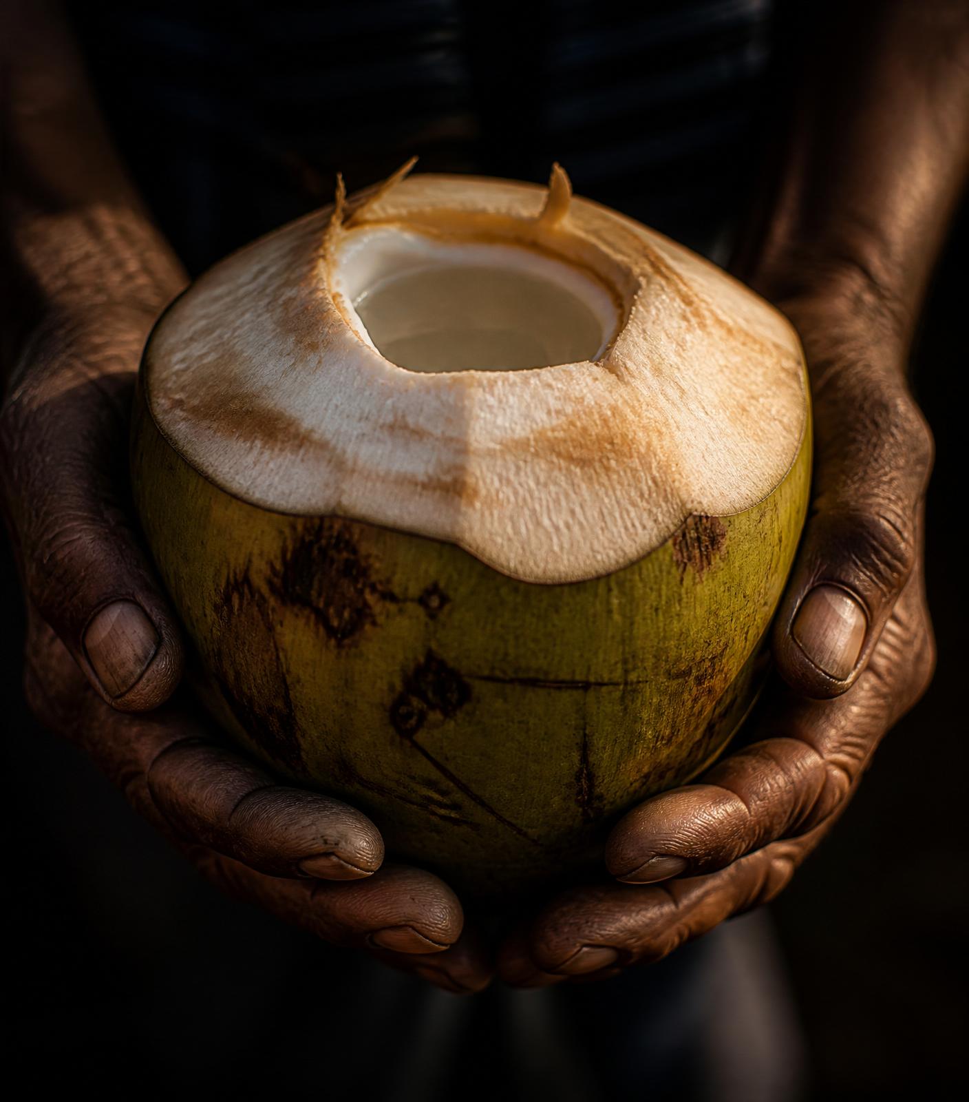 Coconut farm in Tamil Nadu